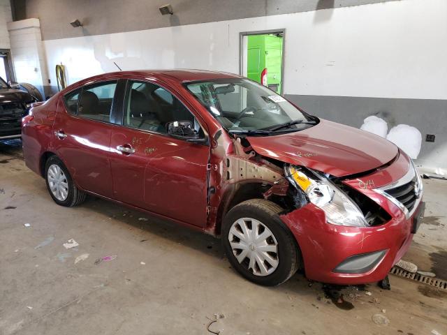 3N1CN7AP9KL835560 - 2019 NISSAN VERSA S RED photo 4