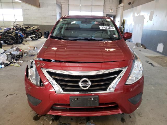 3N1CN7AP9KL835560 - 2019 NISSAN VERSA S RED photo 5