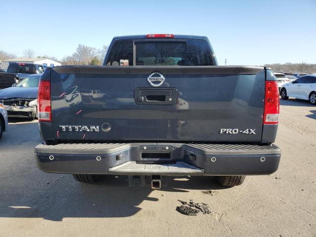 1N6AA0ECXFN511714 - 2015 NISSAN TITAN S BLUE photo 6