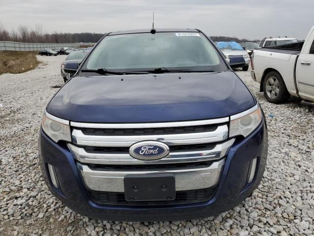 2FMDK3JC4BBB39681 - 2011 FORD EDGE SEL BLUE photo 5