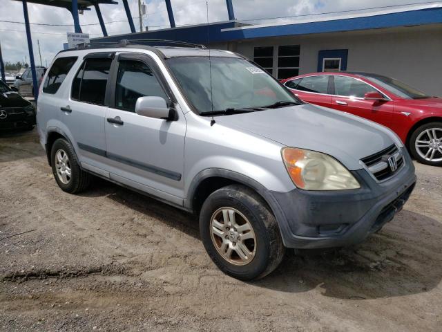 SHSRD78894U247175 - 2004 HONDA CR-V EX ვერცხლისფერი ფოტო 4