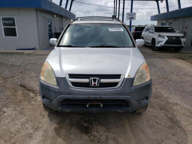 SHSRD78894U247175 - 2004 HONDA CR-V EX ვერცხლისფერი ფოტო 5