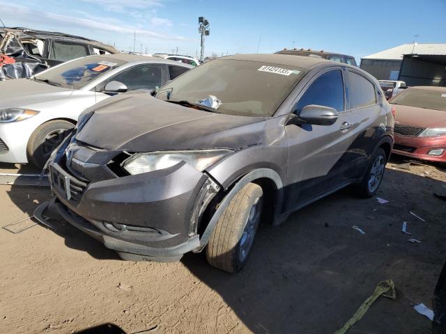 3CZRU6H56GM705594 - 2016 HONDA HR-V EX GRAY photo 1