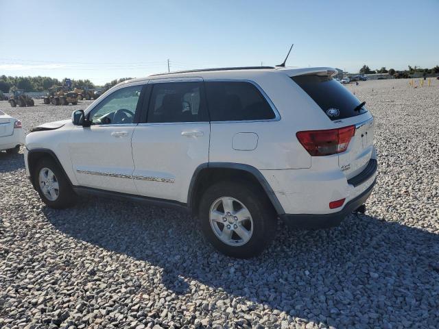 1C4RJFAGXCC165981 - 2012 JEEP GRAND CHER LAREDO Biały zdjęcie 2