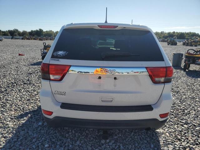 1C4RJFAGXCC165981 - 2012 JEEP GRAND CHER LAREDO Biały zdjęcie 6
