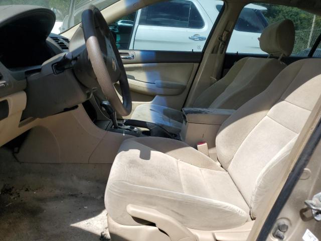 3HGCM56477G704003 - 2007 HONDA ACCORD LX Złoty zdjęcie 7