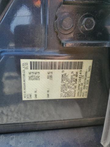 1N4AL2AP4AC168149 - 2010 NISSAN ALTIMA BASE GRAY photo 12