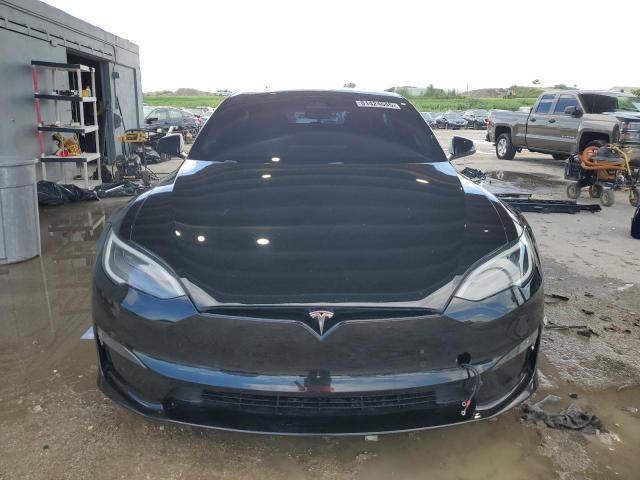 5YJSA1E50MF441005 - 2021 TESLA MODEL S Czarny zdjęcie 5