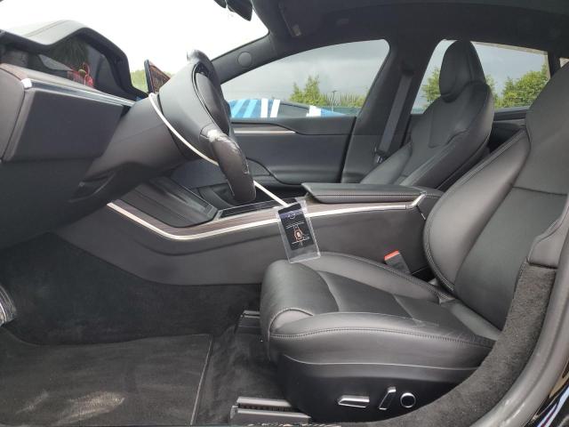 5YJSA1E50MF441005 - 2021 TESLA MODEL S Czarny zdjęcie 7