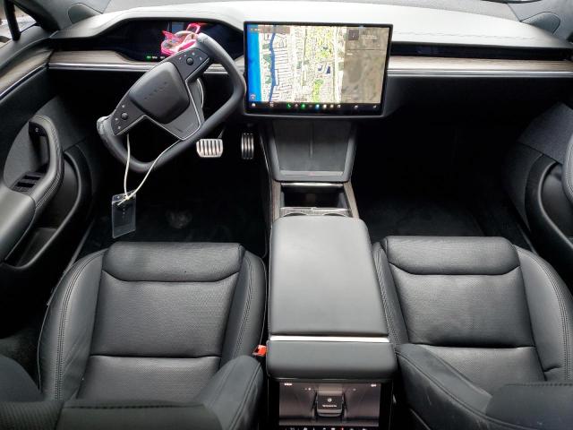 5YJSA1E50MF441005 - 2021 TESLA MODEL S Czarny zdjęcie 8