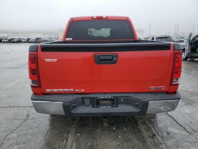 3GTP2VE72DG220351 - 2013 GMC SIERRA K1500 SLE RED photo 6