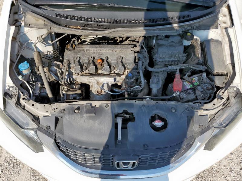 19XFB2F58EE048797 - 2014 HONDA CIVIC LX WHITE photo 11