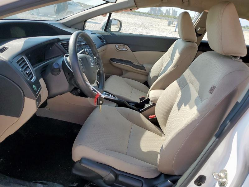 19XFB2F58EE048797 - 2014 HONDA CIVIC LX WHITE photo 7