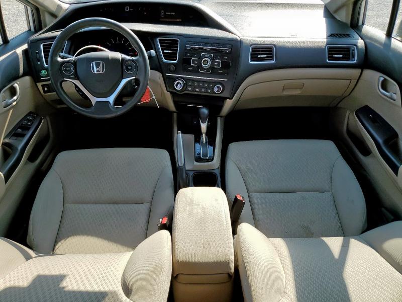 19XFB2F58EE048797 - 2014 HONDA CIVIC LX WHITE photo 8