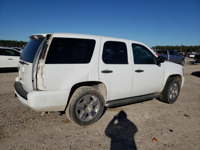 1GNLC2E0XCR173783 - 2012 CHEVROLET TAHOE POLICE WHITE photo 3