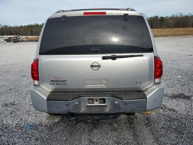 5N1AA08A14N729546 - 2004 NISSAN ARMADA SE SILVER photo 6