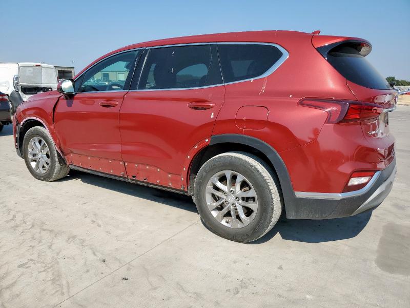 5NMS33AD9LH147070 - 2020 HYUNDAI SANTA FE SEL RED photo 2