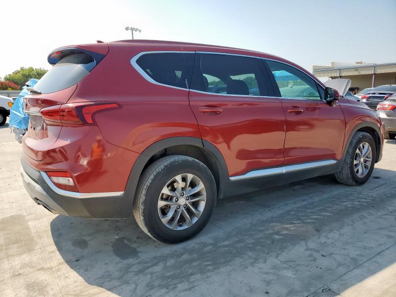 5NMS33AD9LH147070 - 2020 HYUNDAI SANTA FE SEL RED photo 3