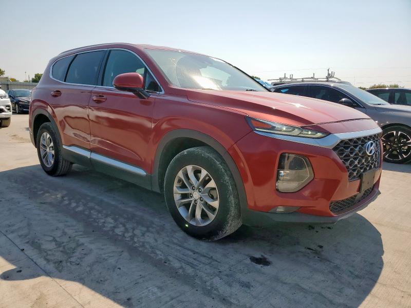 5NMS33AD9LH147070 - 2020 HYUNDAI SANTA FE SEL RED photo 4