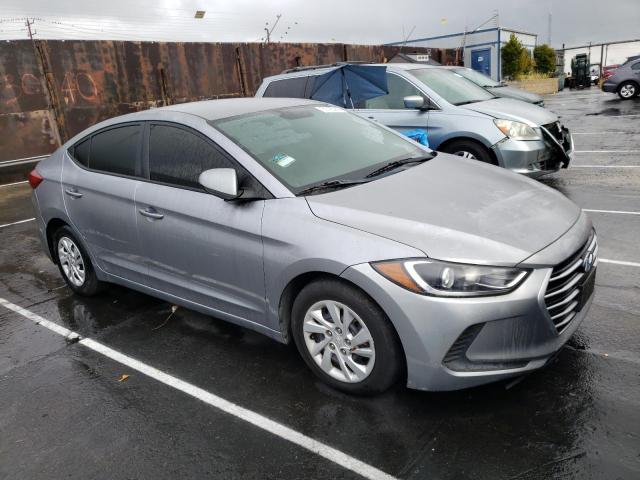 5NPD74LFXHH201505 - 2017 HYUNDAI ELANTRA SE SILVER photo 4