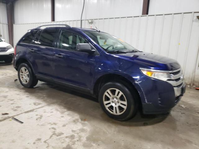 2FMDK3GC9BBA04672 - 2011 FORD EDGE SE BLUE photo 4