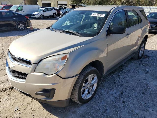 2GNALBEC9B1182015 - 2011 CHEVROLET EQUINOX LS BEIGE photo 1