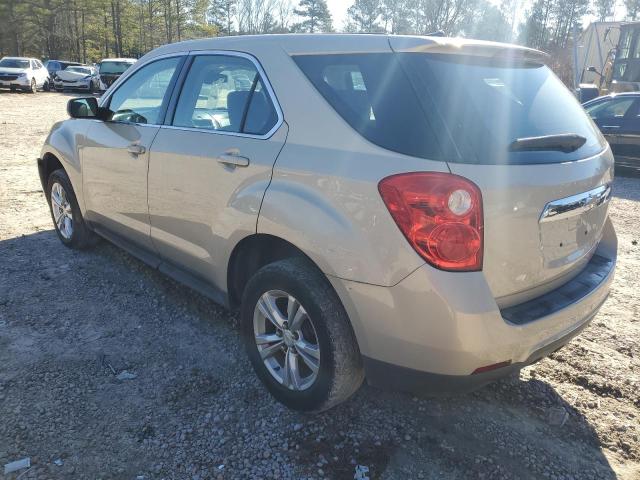 2GNALBEC9B1182015 - 2011 CHEVROLET EQUINOX LS BEIGE photo 2