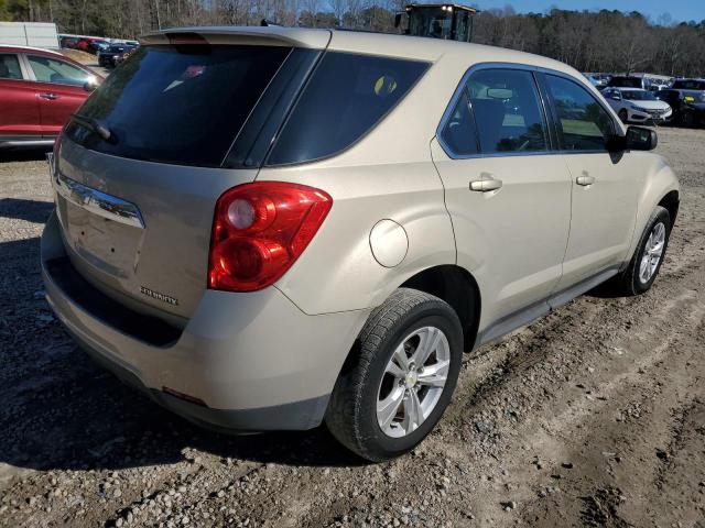 2GNALBEC9B1182015 - 2011 CHEVROLET EQUINOX LS BEIGE photo 3