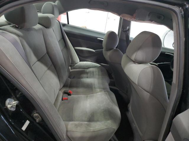 19XFA1E58BE002686 - 2011 HONDA CIVIC LX BLACK photo 10