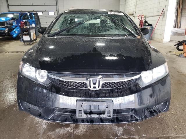 19XFA1E58BE002686 - 2011 HONDA CIVIC LX BLACK photo 5