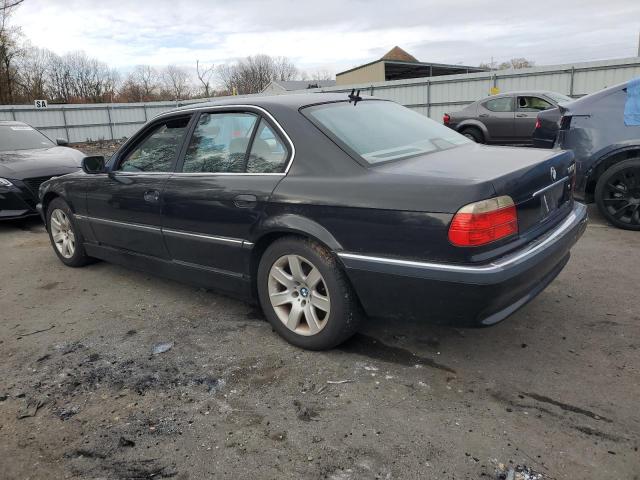 WBAGG83401DN86102 - 2001 BMW 740 I AUTOMATIC BLACK photo 2