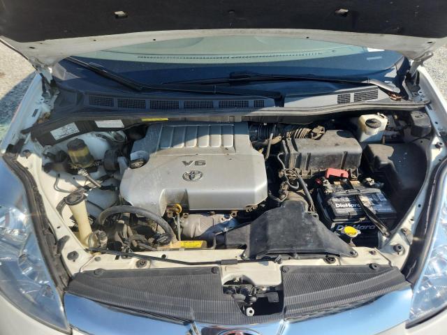5TDYK4CC5AS300190 - 2010 TOYOTA SIENNA XLE თეთრი ფოტო 11