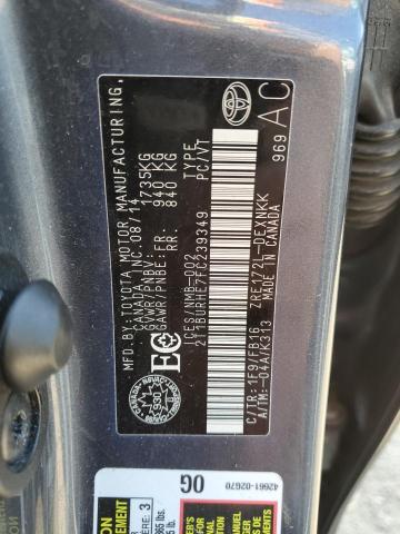 2T1BURHE7FC239349 - 2015 TOYOTA COROLLA L 蓝色 照片 13