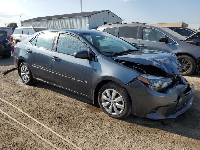 2T1BURHE7FC239349 - 2015 TOYOTA COROLLA L 蓝色 照片 4