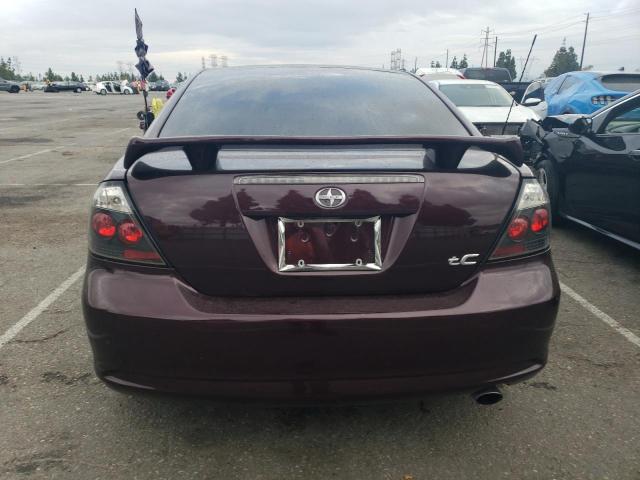 JTKDE177060089730 - 2006 TOYOTA SCION TC BURGUNDY photo 6