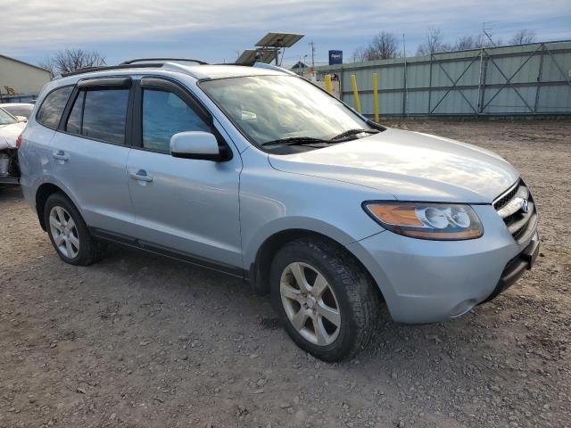 5NMSH73E37H066750 - 2007 HYUNDAI SANTA FE SE BLUE photo 4