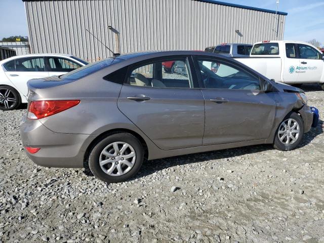 KMHCT4AEXDU579627 - 2013 HYUNDAI ACCENT GLS TAN photo 3