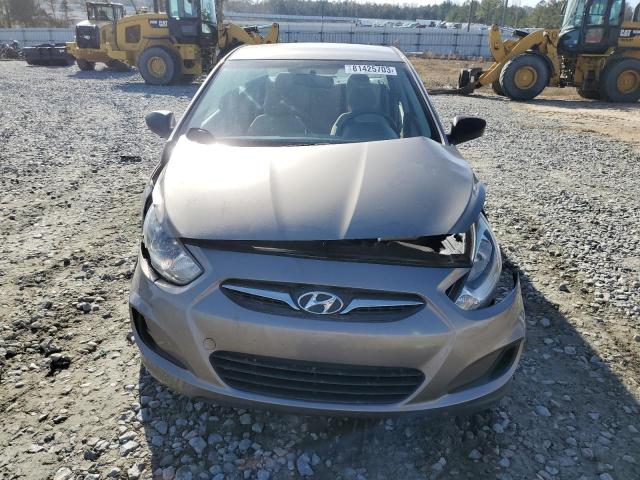 KMHCT4AEXDU579627 - 2013 HYUNDAI ACCENT GLS TAN photo 5