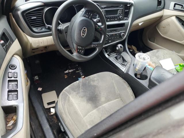 5XXGM4A75CG080176 - 2012 KIA OPTIMA LX ყავისფერი ფოტო 10