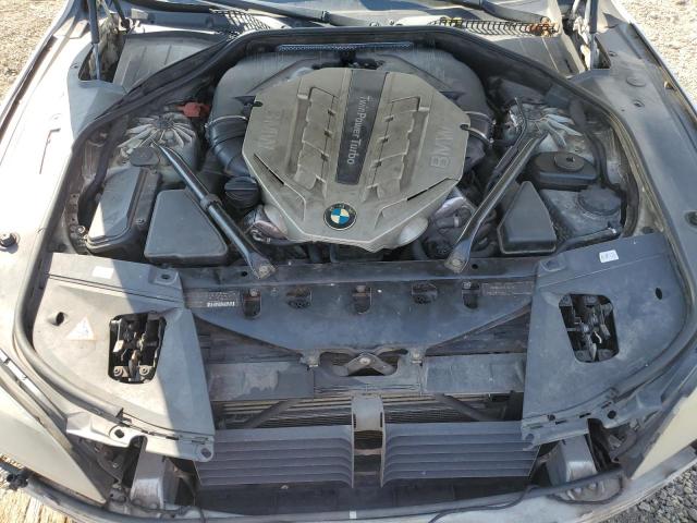 WBAKB8C58BCY65175 - 2011 BMW 750LI LI WHITE photo 11