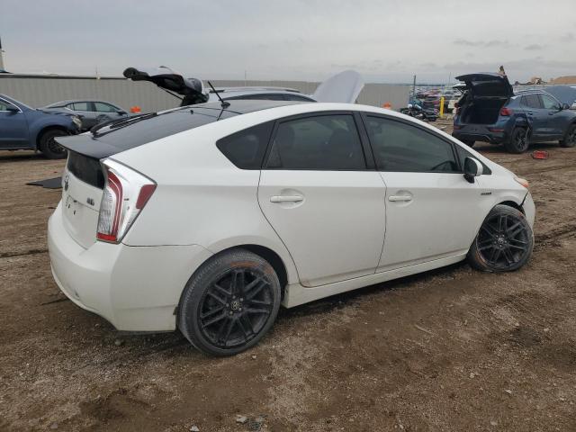 JTDKN3DU4D5540954 - 2013 TOYOTA PRIUS WHITE photo 3