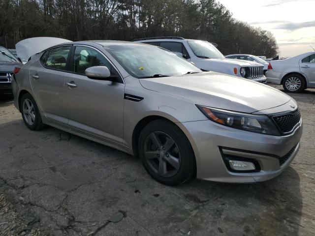 5XXGM4A71FG409136 - 2015 KIA OPTIMA LX SILVER photo 4