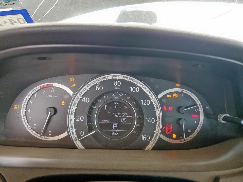 1HGCR2F81FA216293 - 2015 HONDA ACCORD EXL BLACK photo 9