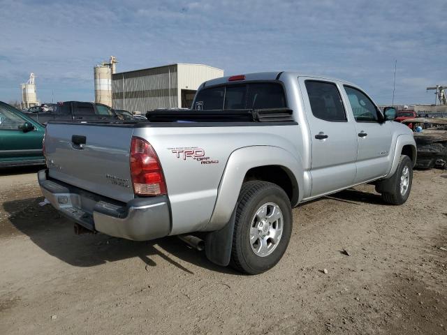 5TEJU62N15Z045931 - 2005 TOYOTA TACOMA DOUBLE CAB PRERUNNER SILVER photo 3