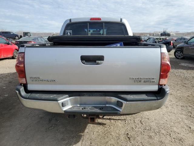 5TEJU62N15Z045931 - 2005 TOYOTA TACOMA DOUBLE CAB PRERUNNER SILVER photo 6