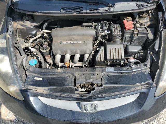 JHMGD38668S052292 - 2008 HONDA FIT SPORT BLACK photo 11