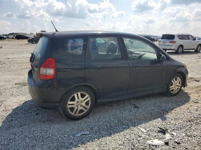 JHMGD38668S052292 - 2008 HONDA FIT SPORT BLACK photo 3