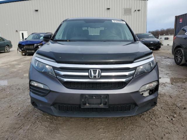 5FNYF6H10GB032539 - 2016 HONDA PILOT LX GRAY photo 5