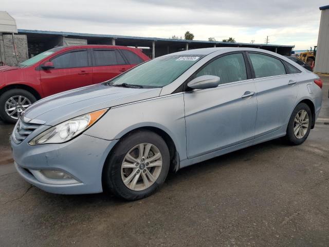 5NPEB4ACXDH504774 - 2013 HYUNDAI SONATA GLS SILVER photo 1