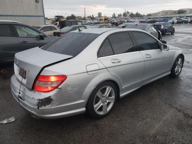 WDDGF5EB7AF414000 - 2010 MERCEDES-BENZ C 300 SILVER photo 3